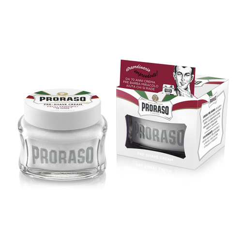 Proraso Pre and Post Shave Cream for Ultra Sensitive Skin (100ml)